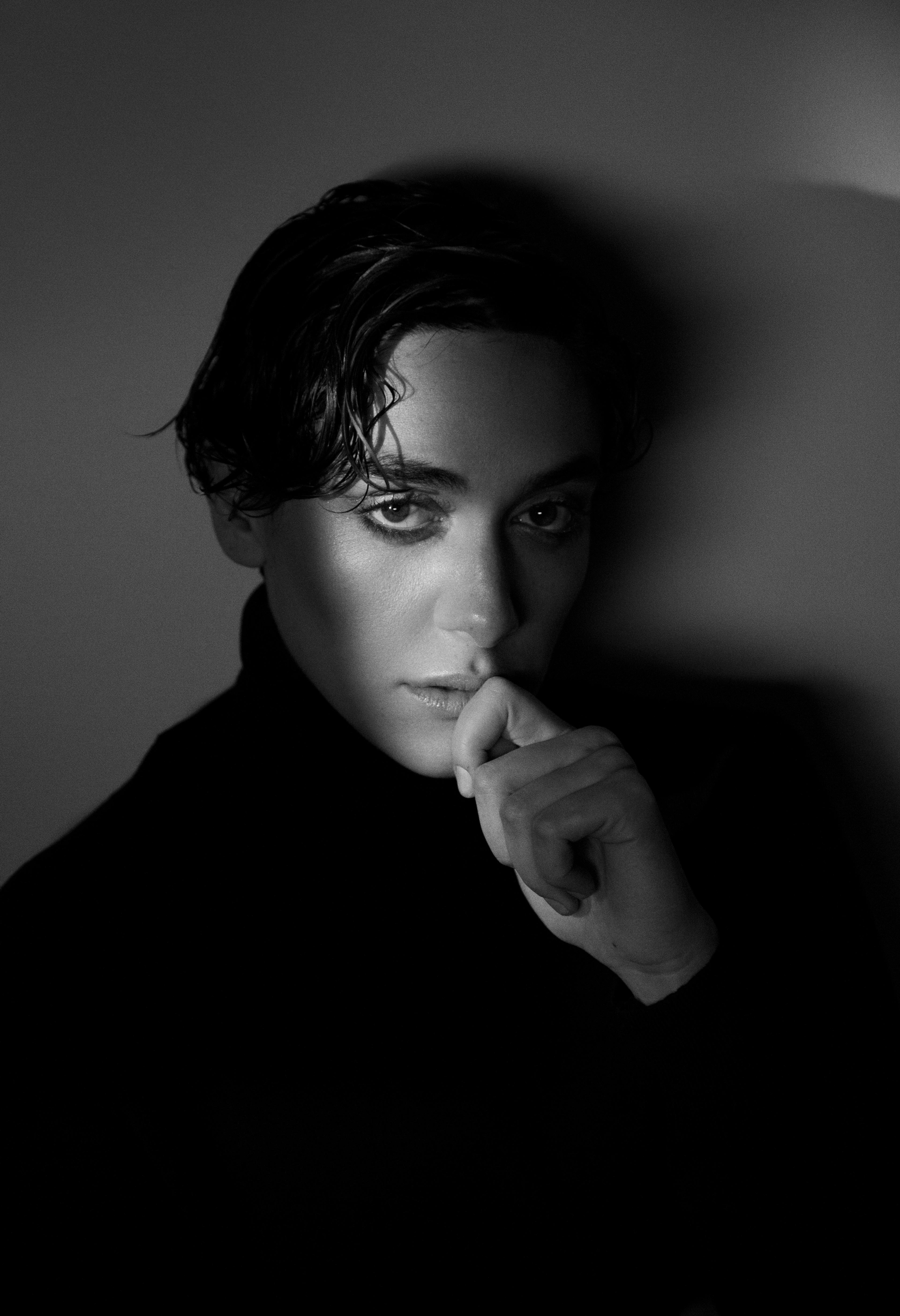 A black and white photograph of Natalia Kutateladze who is the mezzo-soprano soloist for this concert.